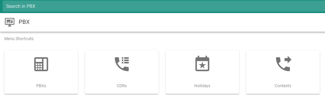 PBX Dashboard